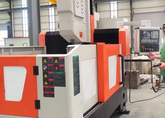 Многофункциональный металлообрабатывающий станок с ЧПУ для глубокого сверления стальных плит для фланцев и трубных листов