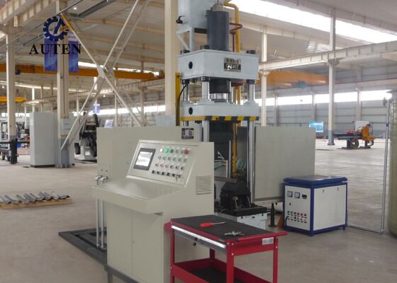 1600kN Oil Tank Pressure CNC Angle Bending Notching Milling Machine For Angle Steel Bending Task
