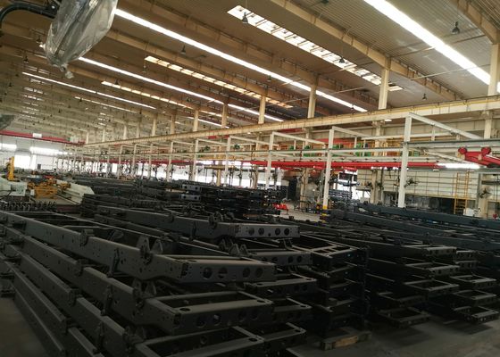 Производственная линия CNC-перфорации плоских пластин продольной балки для тяжелых транспортных средств