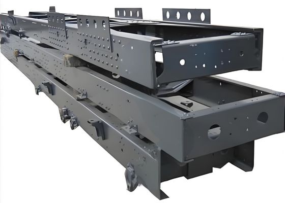 Производственная линия CNC-перфорации плоских пластин продольной балки для тяжелых транспортных средств