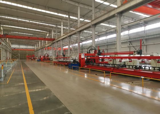 Обработка листового металла 15000x380 мм Размер заготовки 35 тонн CNC-машина для пробивания плит для автомобильной продольной балки