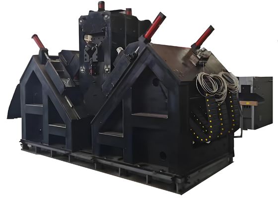 220В стальная буровая буровая маркировка CNC угловая буровая машина с основными компонентами PLC