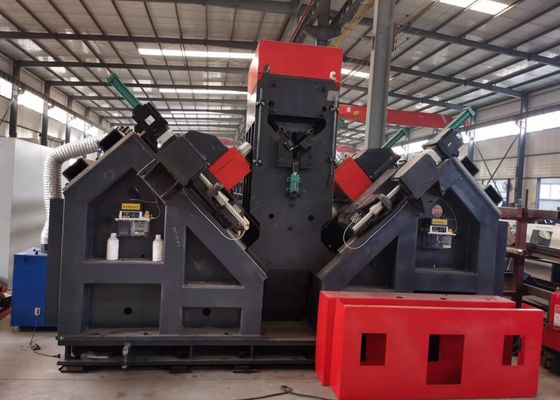 220В стальная буровая буровая маркировка CNC угловая буровая машина с основными компонентами PLC