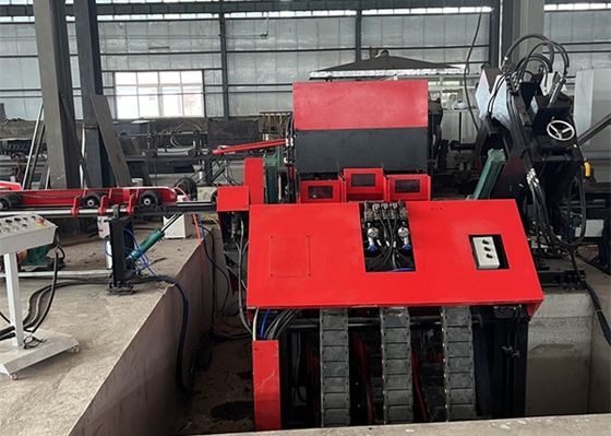 220В стальная буровая буровая маркировка CNC угловая буровая машина с основными компонентами PLC