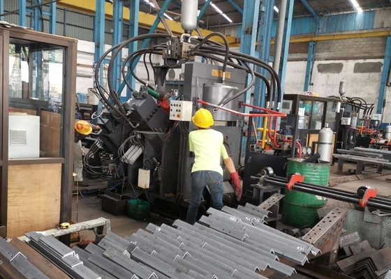 JNC1412 Модель Штамповочно-Маркировочно-Резная CNC Угловая Линия Станок 630/1000KN Усилие Штамповки