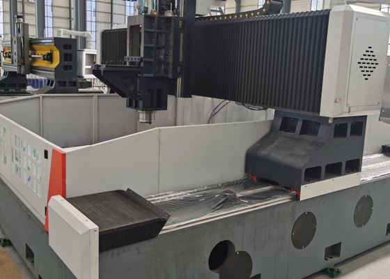 11KW Серво спиндовый двигатель мощность Gantry CNC буровая машина для фланцевого листа металла