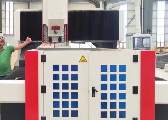 Многофункциональный металлообрабатывающий станок с ЧПУ для глубокого сверления стальных плит для фланцев и трубных листов