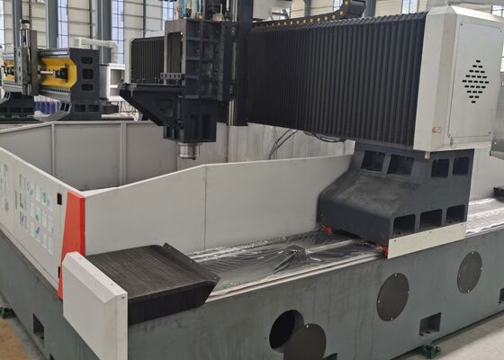 Многофункциональный металлообрабатывающий станок с ЧПУ для глубокого сверления стальных плит для фланцев и трубных листов