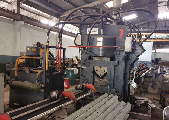 Transmission Tower Manufacturing CNC Angle Punching Machine Telecom Tower Production