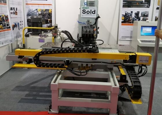 Сверлильный шпиндель BT50 для штамповочного станка с ЧПУ для формирования отверстий в листовом металле толщиной 40 мм