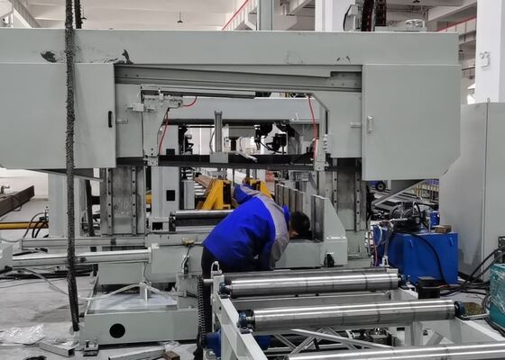 Большое сечение Beam обработки модели BHD1250C CNC буровой машины многоотверстие непрерывное бурение
