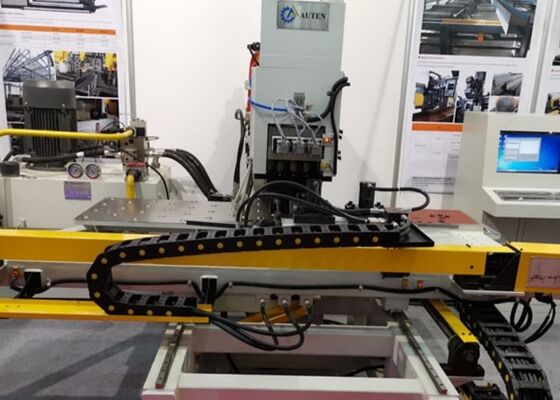 Steel Fabrication Companies CNC Hydraulic Punching Drilling Combined Machine Structural Steel Use