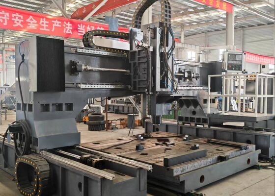 Large Size Gantry-Type Mobile CNC High-Speed Drilling And Milling Machine With Tapping Function