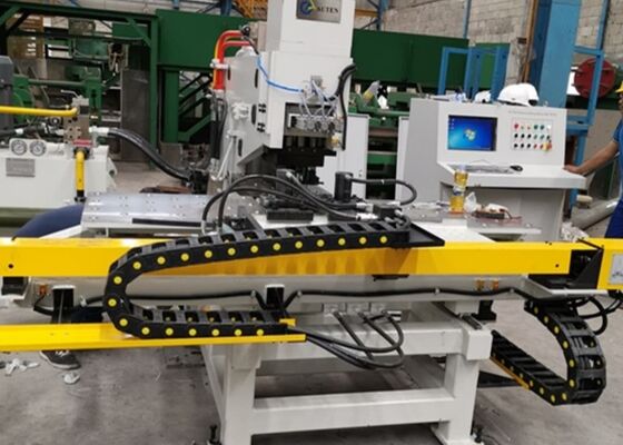 Применяется в стальной конструкции промышленности CNC плита перфорационная машина 800/1200KN сила маркировки