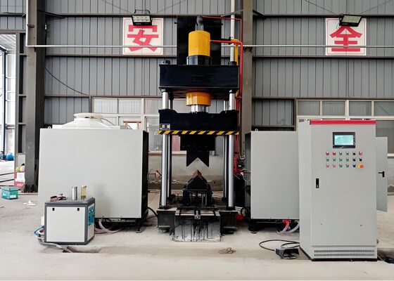 1400 мм Максимальная высота открытия Cnc угловой стальной изгибающей и нагревательной машины 120 * 2KW нагревательной мощности