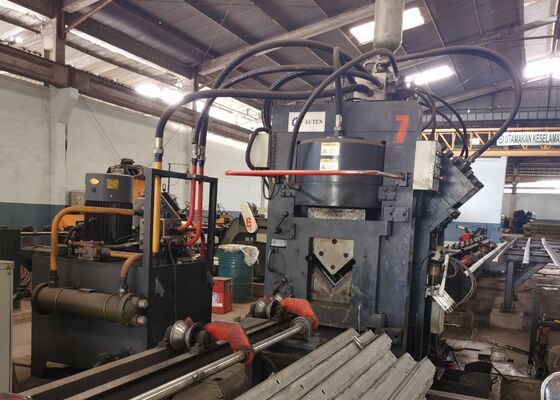 Model JNC2020 Automated CNC Angle Punching Cutting Machine For Streamlined Steel Production
