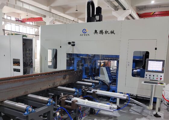 Smart CNC H Beam Drilling Machine With Automatic CAD Programming System