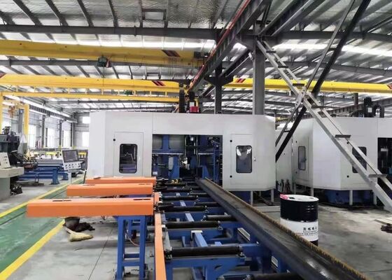 Мостостроительная промышленность CNC сверление и пиломашина линия для канальной стали