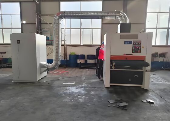 Metal Polishing Machine For Removing Burrs From Metal Surfaces