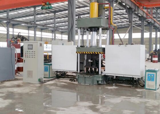 3-осевая CNC-нагревательная изгибающая машина для угловой пластины с гидравлическим управлением