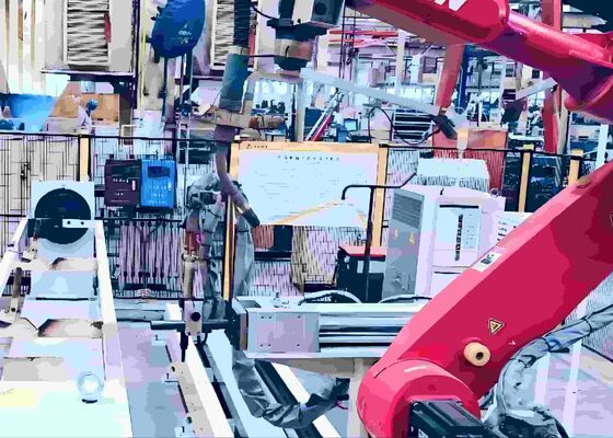 1465mm,2010mm Arm Span A Robotic Welding Workstation 12KG Load Capacity