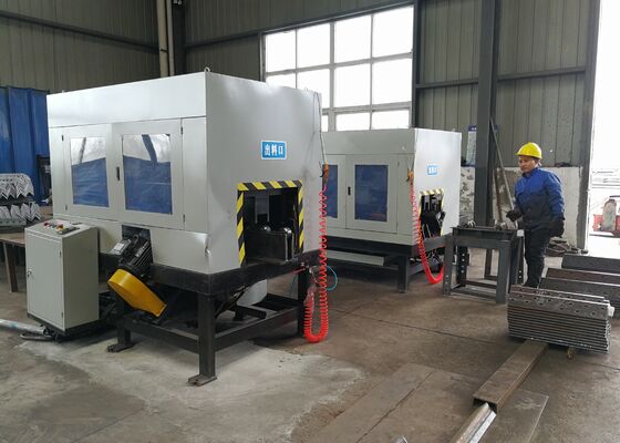 CNC угловой стальной корневой фрезерной машины для обработки внутренней дуги угловой стали