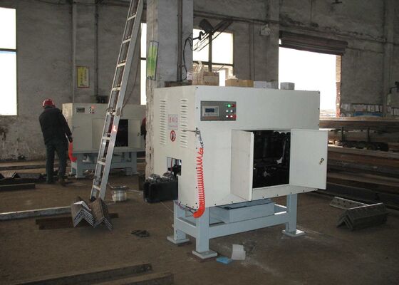 CNC угловой стальной корневой фрезерной машины для обработки внутренней дуги угловой стали