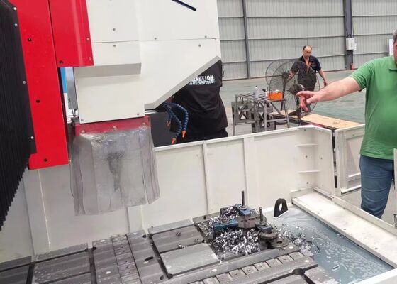 Станок для сверления пластин теплообменника с ЧПУ, фрезерно-сверлильный станок для пластин, станок для сверления стальных пластин