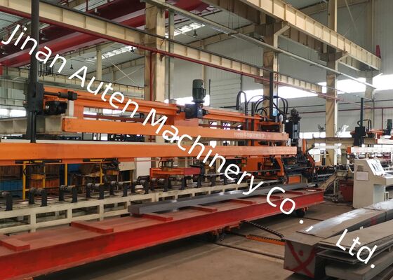 4-9 мм толщина пластины Cnc автоматизированная линейка обработки металлических листов для тяжелых транспортных средств