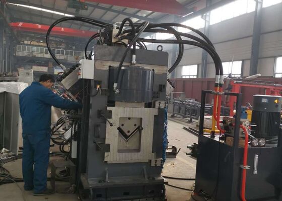 32x7x3m Общие размеры Cnc угловой перфорационной режущей машины линия 1000/1200KN сила маркировки