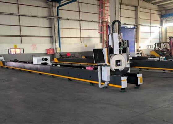 380В/50Гц питание CNC лазерная трубная режущая машина 300мм X оси маршрут