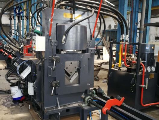 Профессиональная линия маркировки и стрижки с углом CNC для угловой стали