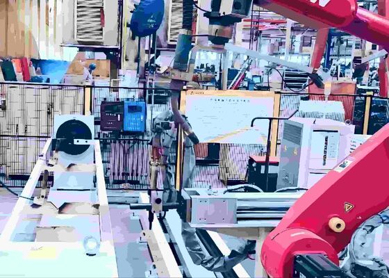 Гибкая стандартная роботизированная сварочная рабочая станция для инженерного оборудования и судостроения