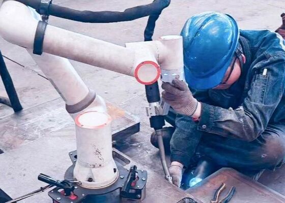 Роботная сварочная машина, подходящая для многослойной многопроходной непрерывной и филетной сварки